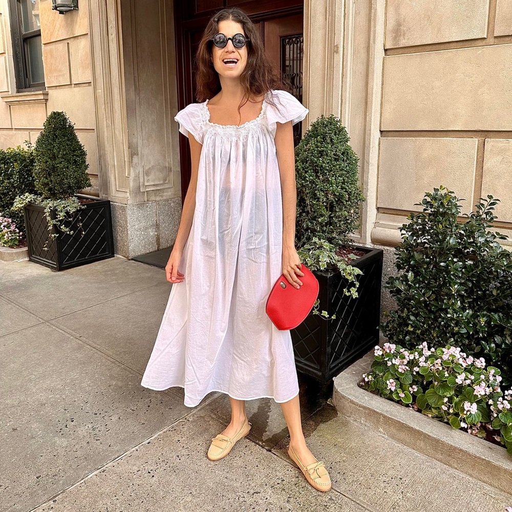 Elegant White Women's Dress